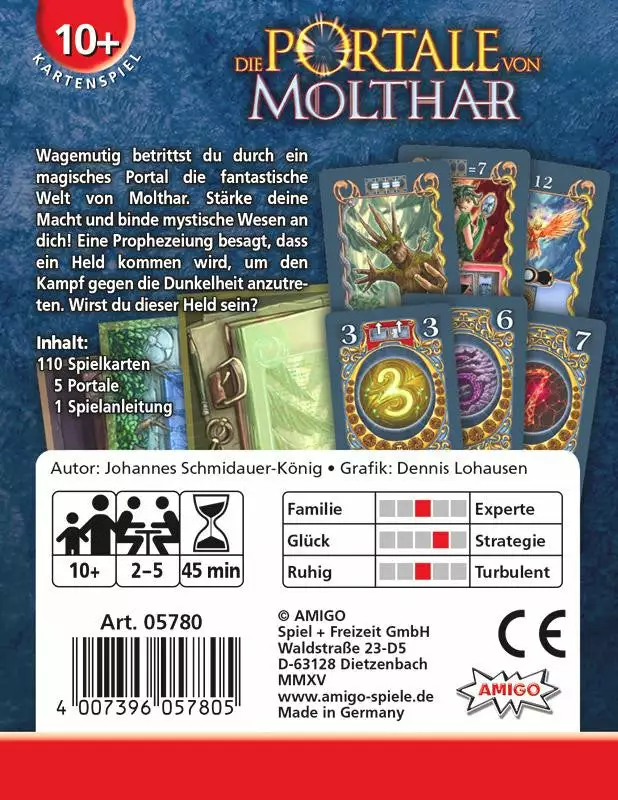 AMIGO Spiel Board Games Die Portale Von Molthar (German Import) 2 AMIGO Spiel Board Games Die Portale Von Molthar (German Import)