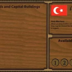 Eagle-Gryphon Games Glenn Drover's Empires: Age Of Discovery - Ottoman Player Board And Gold Figures Board Games