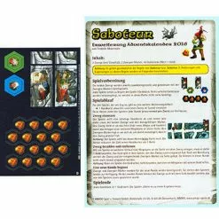 AMIGO Saboteur: Brettspiel Adventskalender 2016 Promo (German Import)