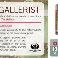 Eagle-Gryphon Games The Gallerist (Complete Bundle)