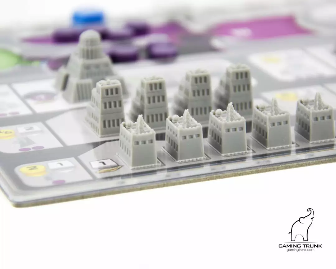 Gaming Trunk - Acrylic Overlays For The Gaia Project Player Board 6 Gaming Trunk - Acrylic Overlays For The Gaia Project Player Board