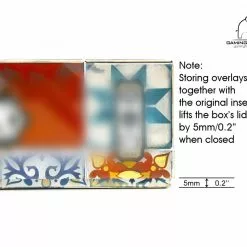 Gaming Trunk - Acrylic Overlays For The Azul Player Board