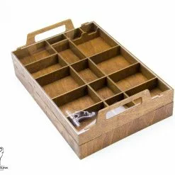 Gaming Trunk - Cave Organizer For Caverna (Walnut) 15 Gaming Trunk - Cave Organizer For Caverna (Walnut)