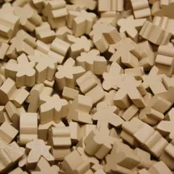 May 16-22, 2022 MeepleSource - Mini Meeples Pack (25 Pcs) - Tan