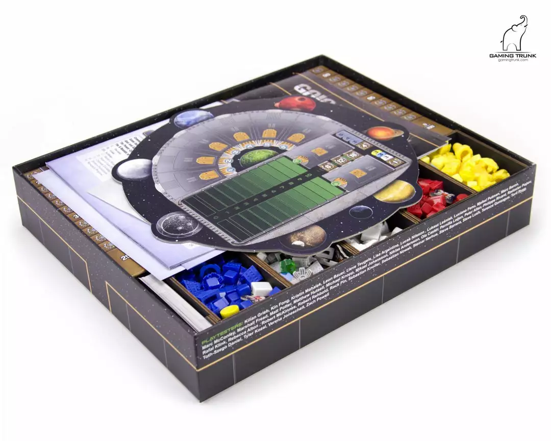 Gaming Trunk - Gaia Organizer For Gaia Project (Black) 2 Gaming Trunk - Gaia Organizer For Gaia Project (Black)