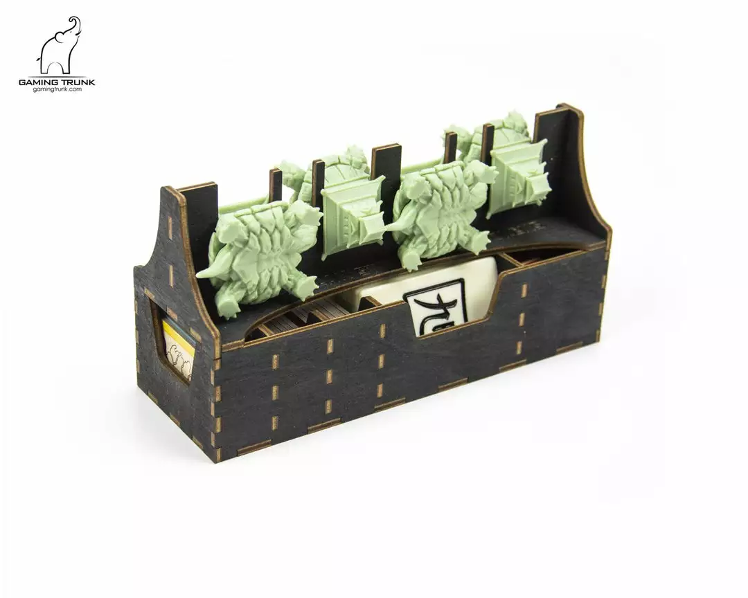 Gaming Trunk - Rising Star Organizer For Rising Sun™ KS Edition (Unstained) 3 Gaming Trunk - Rising Star Organizer For Rising Sun™ KS Edition (Unstained)