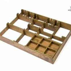 Gaming Trunk - Cave Organizer For Caverna (Walnut) 16 Gaming Trunk - Cave Organizer For Caverna (Walnut)