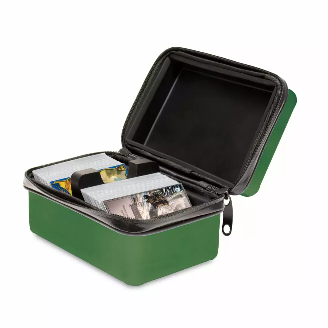 Ultra Pro GT Luggage Deck Box - Green Deck Boxes 2 Ultra Pro GT Luggage Deck Box - Green Deck Boxes