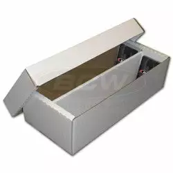 (Unknown) Accessories 1600ct CardBoard Card Box 1 (Unknown) Accessories 1600ct CardBoard Card Box