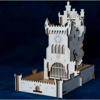 ADC Blackfire Entertainment GmbH Blackfire Dice Tower - White Castle Accessories 1 ADC Blackfire Entertainment GmbH Blackfire Dice Tower - White Castle Accessories