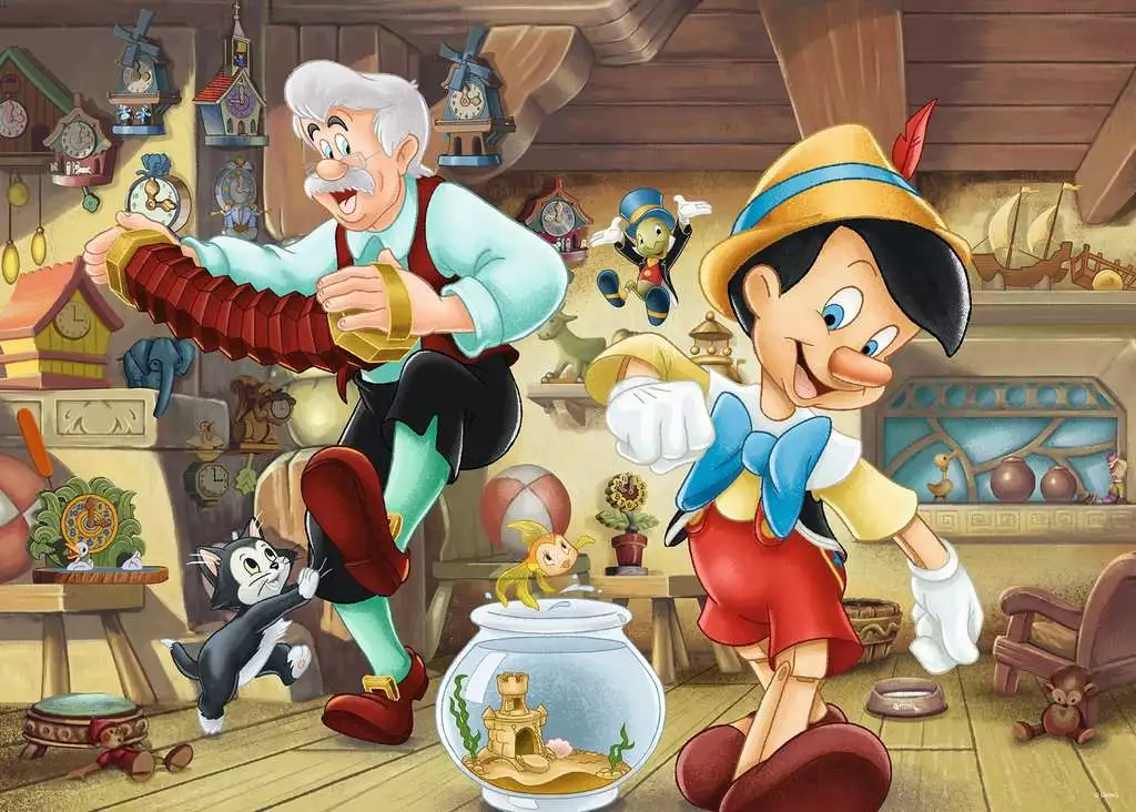 Puzzle - Ravensburger - Disney Collector's Edition: Pinocchio (1000 Pieces) 2 Puzzle - Ravensburger - Disney Collector's Edition: Pinocchio (1000 Pieces)