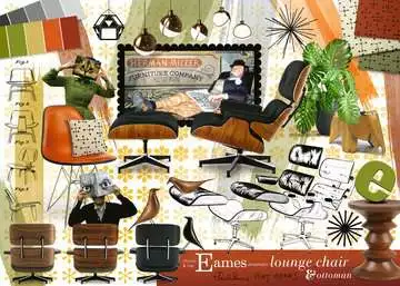Puzzle - Ravensburger - Eames Design Classics (1000 Pieces) 2 Puzzle - Ravensburger - Eames Design Classics (1000 Pieces)