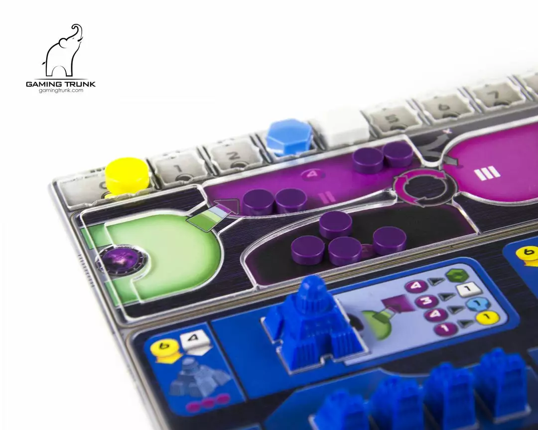 Gaming Trunk - Acrylic Overlays For The Gaia Project Player Board 9 Gaming Trunk - Acrylic Overlays For The Gaia Project Player Board