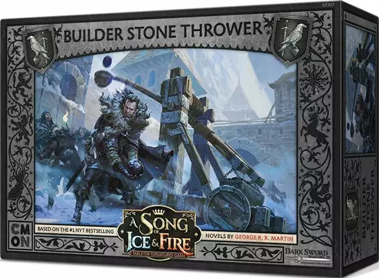 CMON Limited Board Games A Song Of Ice & Fire: Tabletop Miniatures Game – Night's Watch - Stone Thrower Crew 1 CMON Limited Board Games A Song Of Ice & Fire: Tabletop Miniatures Game – Night's Watch - Stone Thrower Crew