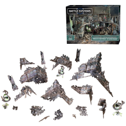Battle Systems Ltd Battle Systems Scifi Terrain Ruined Catacombs Set (Import)