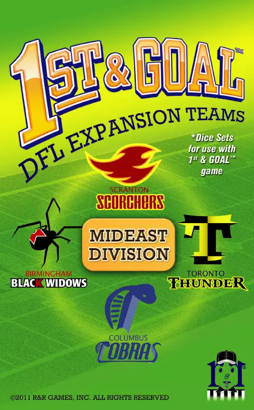 R&R Games Board Games 1st & Goal: Mideast Division 1 R&R Games Board Games 1st & Goal: Mideast Division