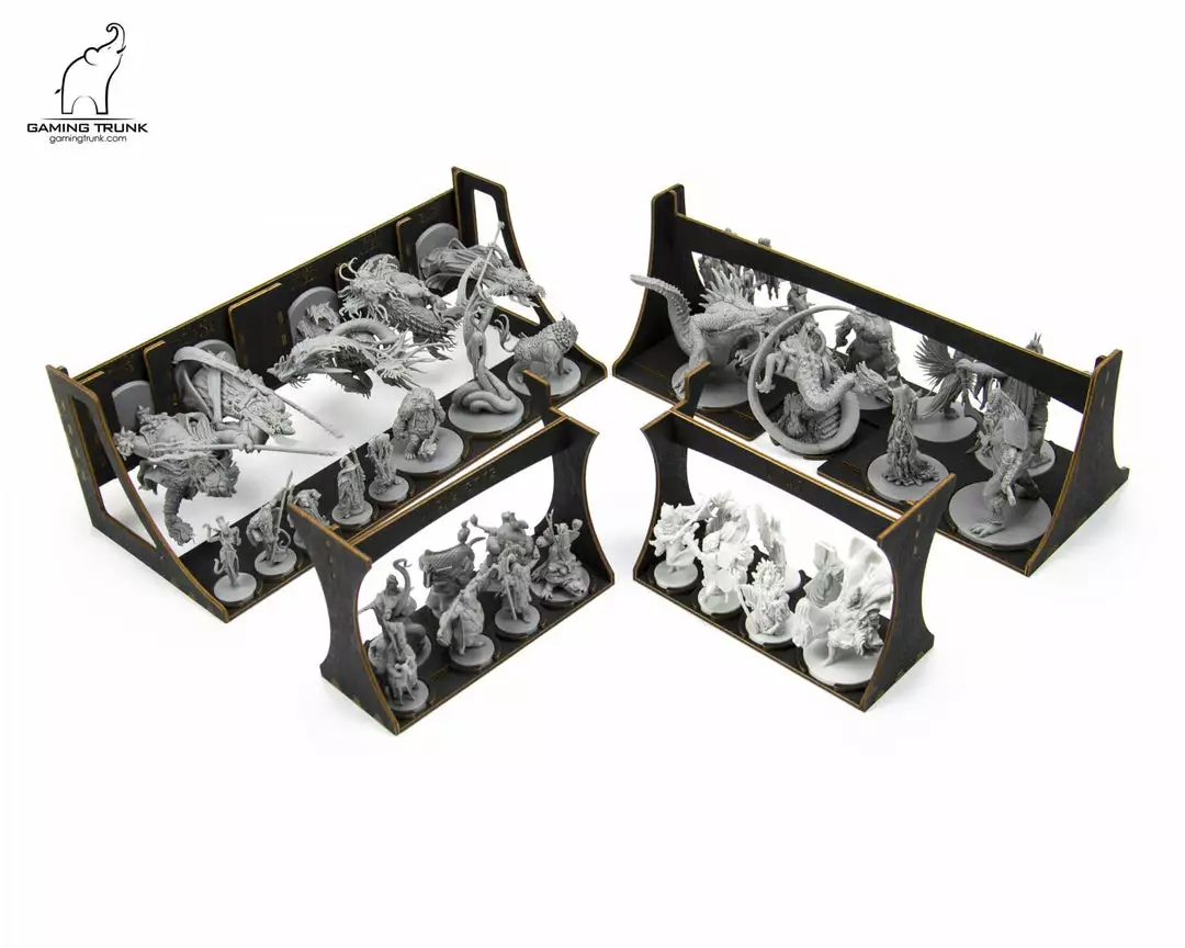 Gaming Trunk - Rising Star Organizer For Rising Sun™ KS Edition (Unstained) 6 Gaming Trunk - Rising Star Organizer For Rising Sun™ KS Edition (Unstained)