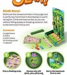 Ravensburger Board Games Ready, Set, Sloth!