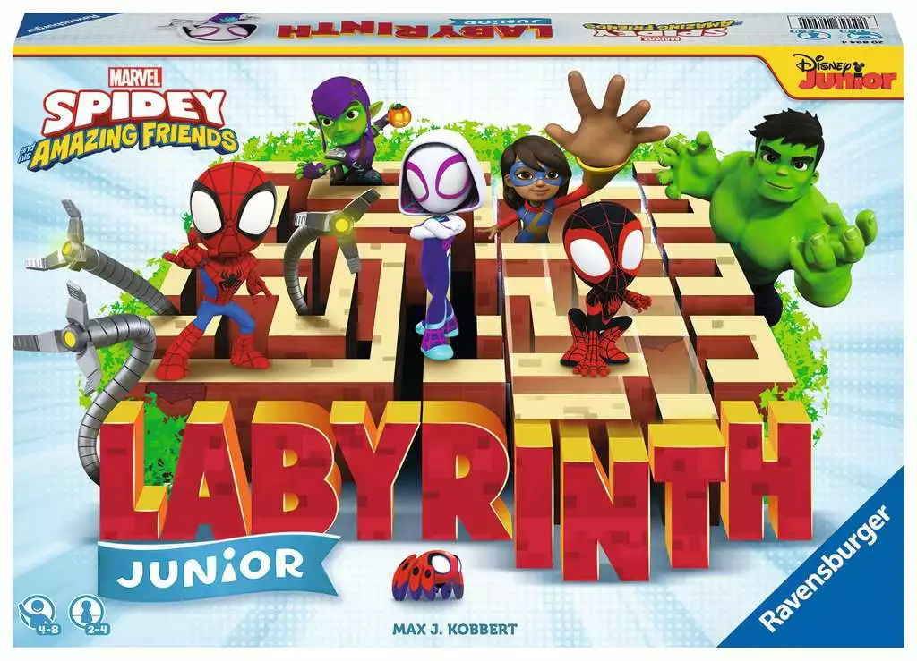 Ravensburger Best Selling Children Games Spidey And His Amazing Friends Labyrinth Junior Game 1 Ravensburger Best Selling Children Games Spidey And His Amazing Friends Labyrinth Junior Game