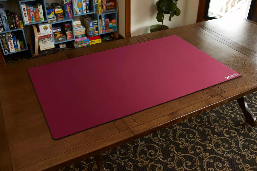 BoardGameTables.com Board Game Playmat (Burgundy) (Small) 1 BoardGameTables.com Board Game Playmat (Burgundy) (Small)