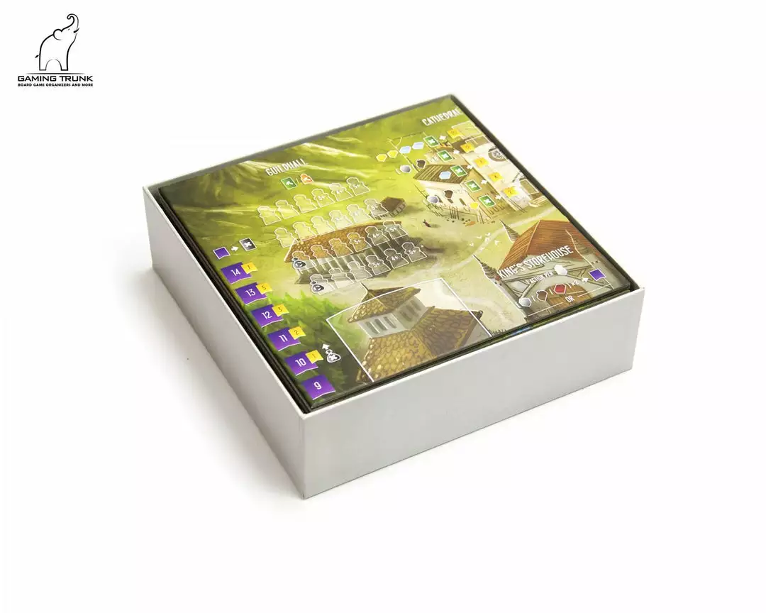 Gaming Trunk - Architects Organizer For Architects Of The West Kingdom (Natural Unstained) 13 Gaming Trunk - Architects Organizer For Architects Of The West Kingdom (Natural Unstained)