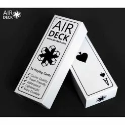 TipTop Things Board Games Air Deck Playing Cards - White