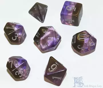 Little Dragon Corp Birthday Dice - February Amethyst Accessories 1 Little Dragon Corp Birthday Dice - February Amethyst Accessories