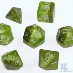 Little Dragon Corp Birthday Dice - August Peridot
