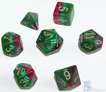 Little Dragon Corp Birthday Dice - October Tourmaline Accessories 1 Little Dragon Corp Birthday Dice - October Tourmaline Accessories