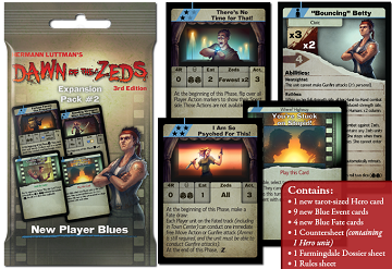 Victory Point Games Dawn Of The Zeds (Third Edition): New Player Blues Expansion 1 Victory Point Games Dawn Of The Zeds (Third Edition): New Player Blues Expansion