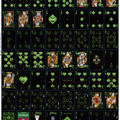 Game Salute 8-Bit Playing Cards Traditional 2600 Deck 5 Game Salute 8-Bit Playing Cards Traditional 2600 Deck