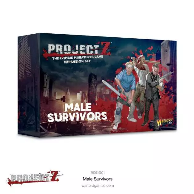 Warlord Games Project Z: Male Survivors 1 Warlord Games Project Z: Male Survivors