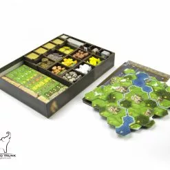 Gaming Trunk - Caledonia Organizer For Clans Of Caledonia Board Game (Black) (For First Edition Of The Game) 10 Gaming Trunk - Caledonia Organizer For Clans Of Caledonia Board Game (Black) (For First Edition Of The Game)