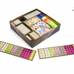 Gaming Trunk - Galactic Roll Organizer For Roll For The Galaxy (Walnut) 16 Gaming Trunk - Galactic Roll Organizer For Roll For The Galaxy (Walnut)