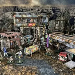 Battle Systems Ltd Battle Systems Scifi Terrain Trader Encampment Core Set (Import)