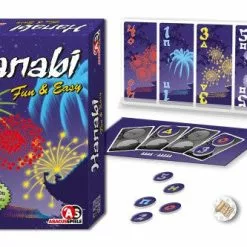 ABACUSSPIELE Hanabi Fun & Easy (Import) Board Games