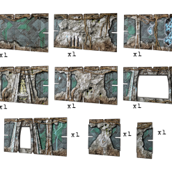 Battle Systems Ltd Battle Systems Scifi Terrain Trader Encampment Core Set (Import)