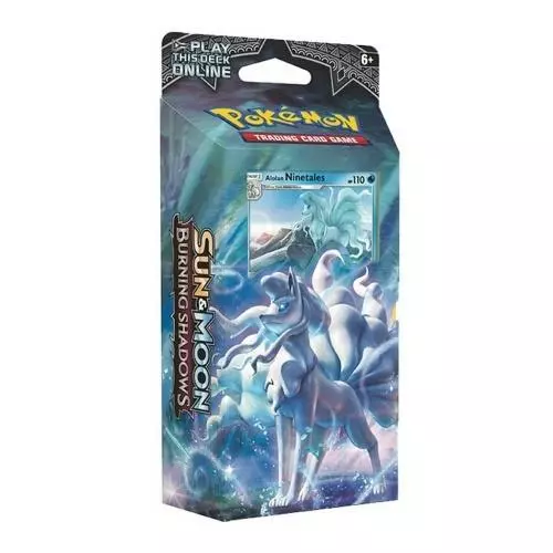 Board Games Pokemon - Burning Shadows Alolan Ninetales Theme Deck - Luminous Frost 1 Board Games Pokemon - Burning Shadows Alolan Ninetales Theme Deck - Luminous Frost