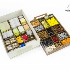 Gaming Trunk - Cave Organizer For Caverna (Walnut) 14 Gaming Trunk - Cave Organizer For Caverna (Walnut)