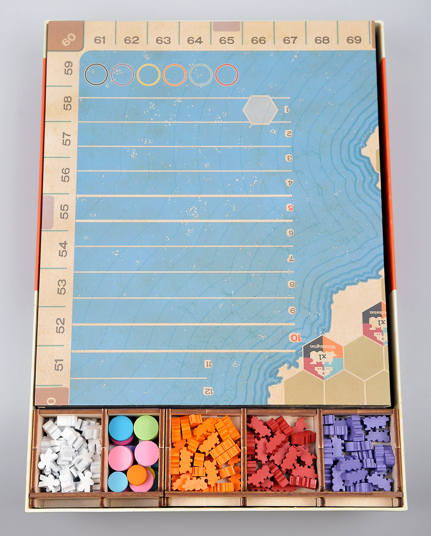 Meeple Realty - Ride The Train (Compatible With Ride The Rails) 2 Meeple Realty - Ride The Train (Compatible With Ride The Rails)