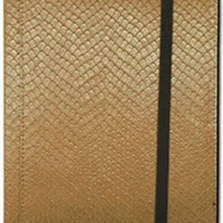 Legion Supplies Accessories 4-Pocket Dragonhide Sideloading Binder: Gold