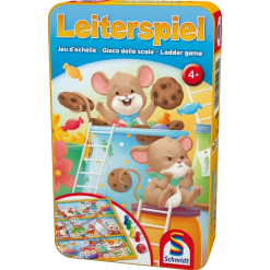 Schmidt Spiele Leiterspiel - Metalldose Board Games