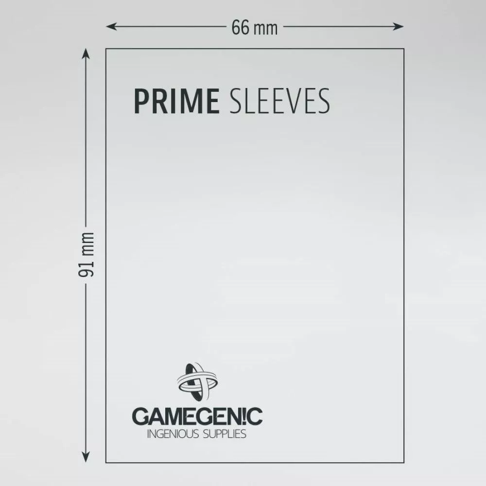 Gamegenic - Prime Sleeves - White (100ct) Jun 20-26, 2022 2 Gamegenic - Prime Sleeves - White (100ct) Jun 20-26, 2022