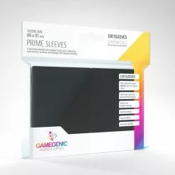 Jun 20-26, 2022 Gamegenic - Prime Sleeves - Black (100ct)