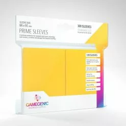 Jun 20-26, 2022 Gamegenic - Prime Sleeves - Yellow (100ct)