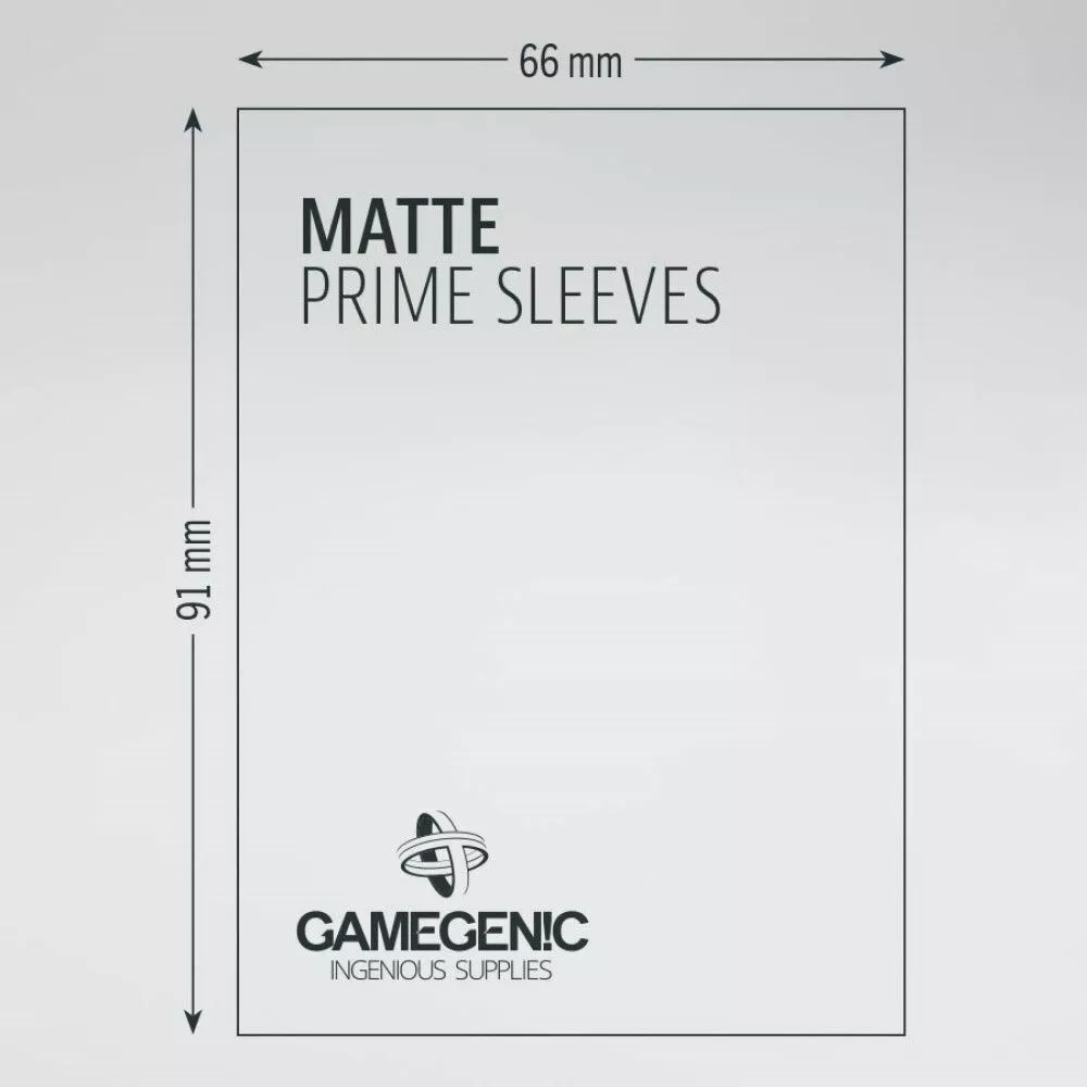 Gamegenic - Matte Prime Sleeves - Yellow (100ct) Jun 27-Jul 3, 2022 2 Gamegenic - Matte Prime Sleeves - Yellow (100ct) Jun 27-Jul 3, 2022
