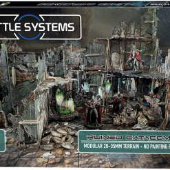 Battle Systems Ltd Battle Systems Scifi Terrain Ruined Catacombs Set (Import)
