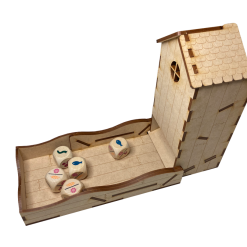 Go7 Gaming - DT-002 Engraved Dice Tower For Wingspan