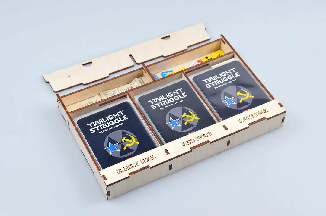 Meeple Realty - Twilight Bunker (Compatible With TWILIGHT STRUGGLE™) 3 Meeple Realty - Twilight Bunker (Compatible With TWILIGHT STRUGGLE™)