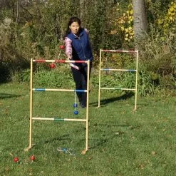 Yard Games Ladder Toss - Double Ladder Ball Game Board Games